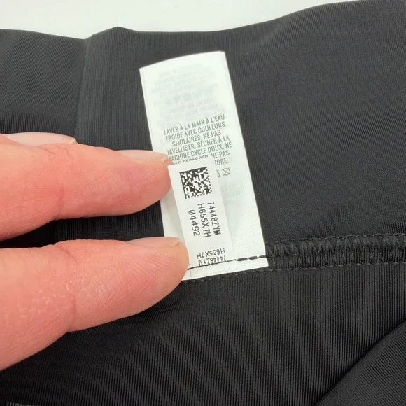 Aerie High Waisted Full Coverage Cross Waist Swim Bottoms Black XXL - Picture 9 of 12